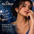 Rosé Soleil – Rose Gold Crystal Jewellery Set
