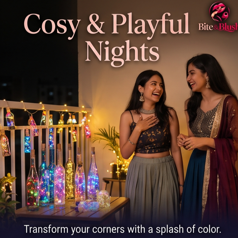 BottleBliss – Multicolour Fairy Bottle Lights (Pack of 2)