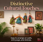 Rajasthani Rangilo Kathputli (Set of 4)