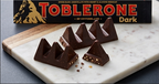 Toblerone Dark Chocolate Bar with Honey & Almond Nougat